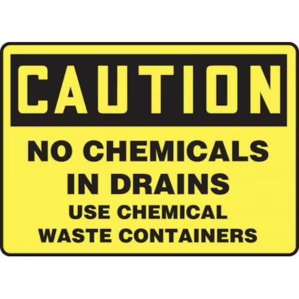 Accuform OSHA CAUTION SAFETY SIGN NO MCHL691XP MCHL691XP - main